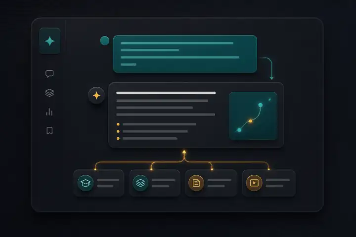 A contextual study question connected to course notes and learning materials